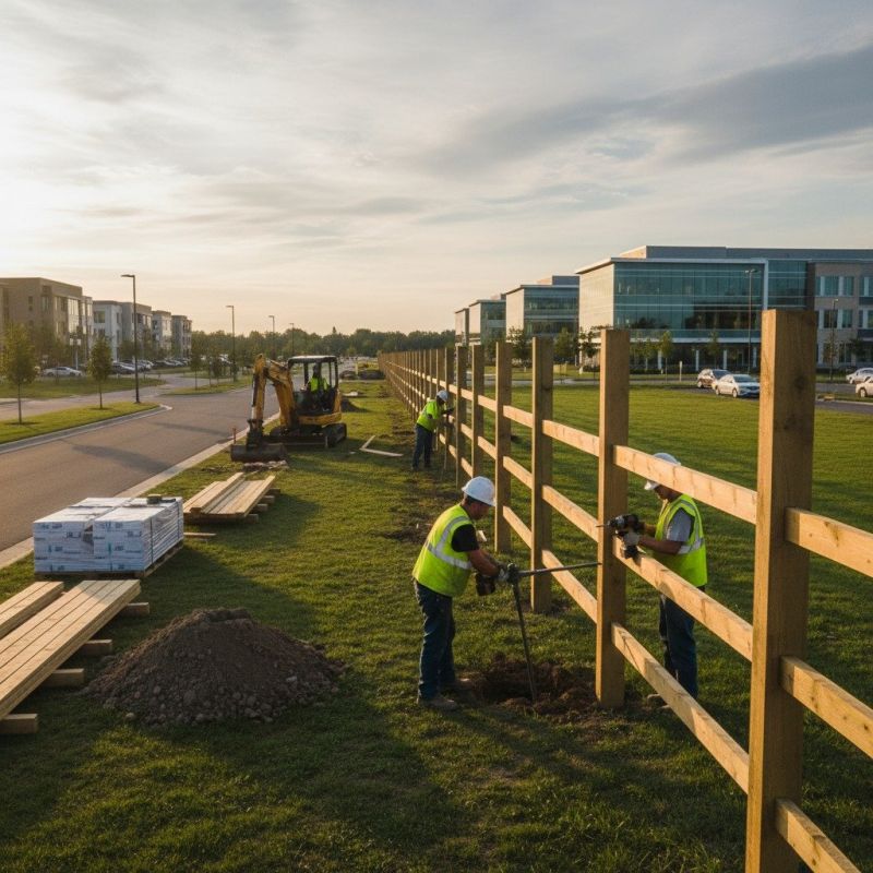 Boundary Fence Installation