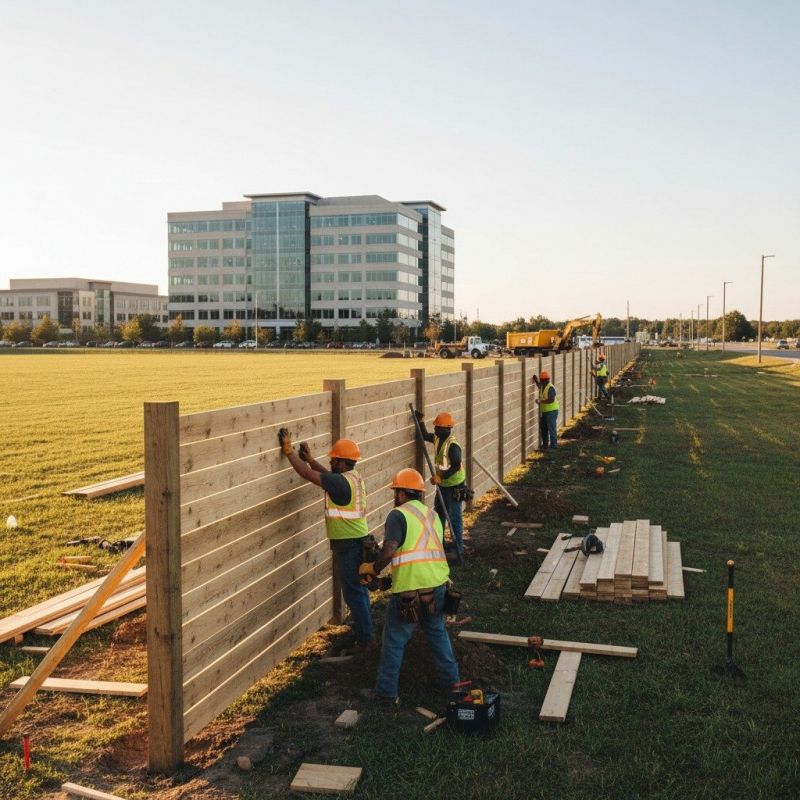 Boundary Fence Installation